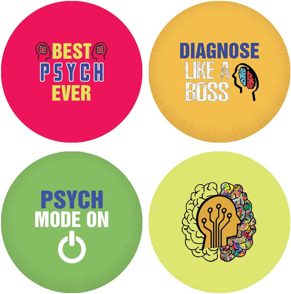 I am a Psychologist Stickers (10 Sets X 16 Designs)