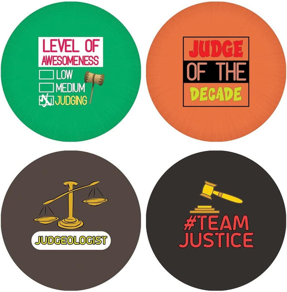 I am a Judge Stickers (20 Sets X 16 Designs)