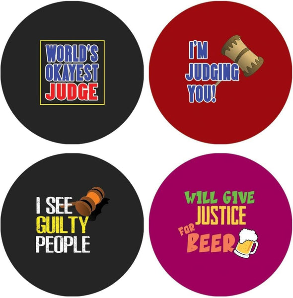 I am a Judge Stickers (20 Sets X 16 Designs)