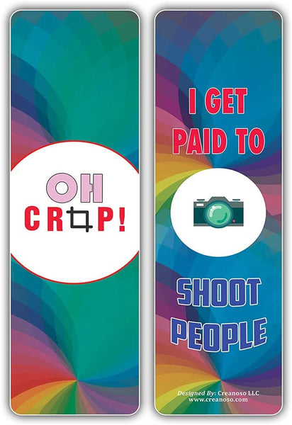 I am a Photographer Bookmarks (2-Sets X 6 Cards)