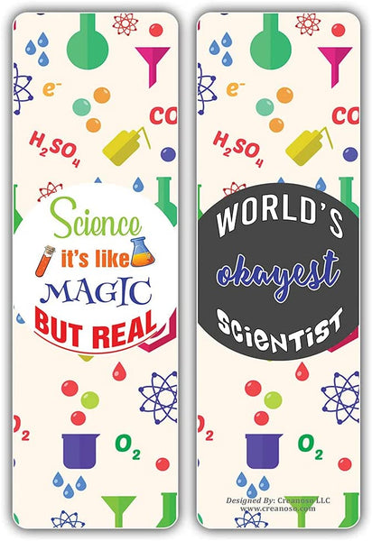 I am a Scientist Bookmarks (5-Sets X 6 Cards)