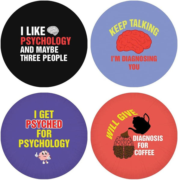 I am a Psychologist Stickers (5 Sets X 16 Designs)