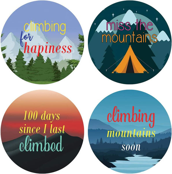 Creanoso I Miss Climbing Stickers (10-Sheet) â€“ Gift Giveaways Stickers for Climbers â€“ Awesome Stocking Stuffers Gifts for Adults â€“ Surface DÃ©cor Art Decal â€“ Rewards Incentive for Men Women