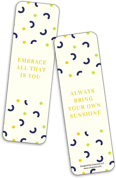Self-Love and Care Bookmarks Series 2 (5-Sets X 6 Cards)