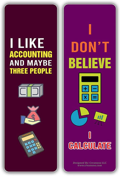 I am an Accountant Bookmarks (10-Sets X 6 Cards)