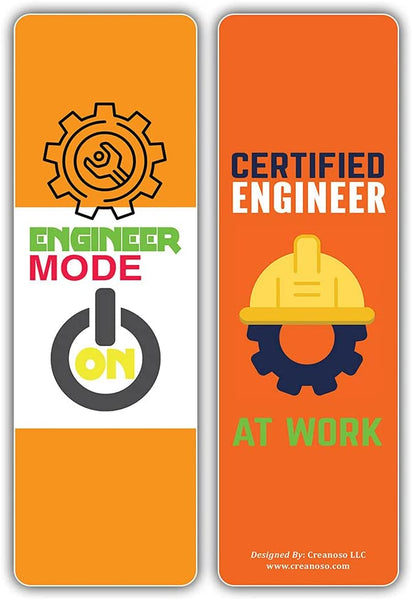 I am an Engineer Bookmarks (10-Sets X 6 Cards)