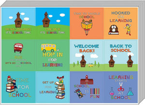 Creanoso Back to School Stickers for Kids (10-Sheet) - Premium Gift Set - Teacher Reward Incentive
