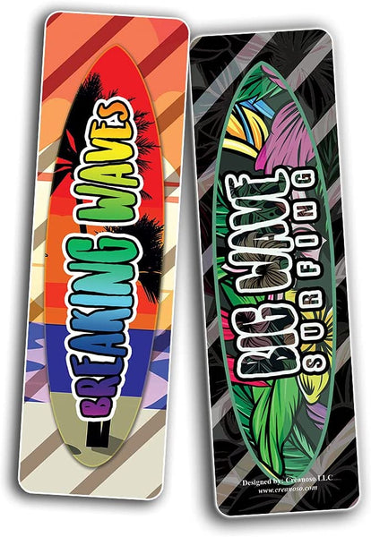 Surfing Board Bookmarks (2-Sets X 6 Cards)