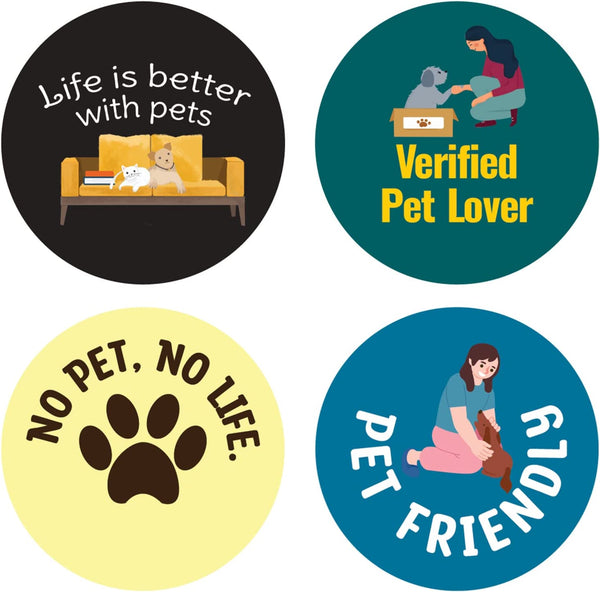 Pet Lovers Stickers (10 Sets X 16 Designs)