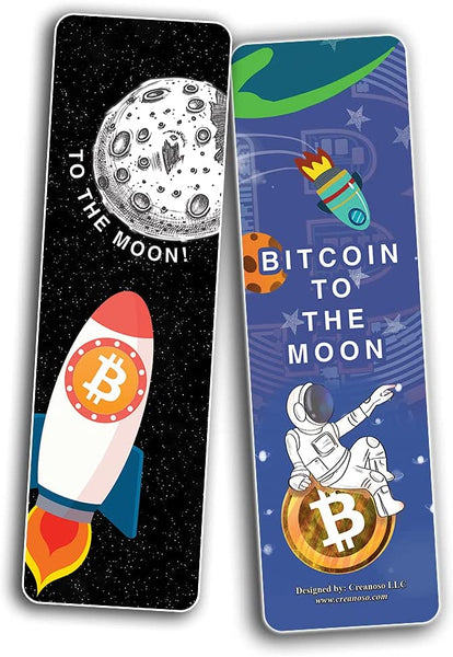 Bitcoin Bookmarks Collection Set (5-Sets X 6 Cards)