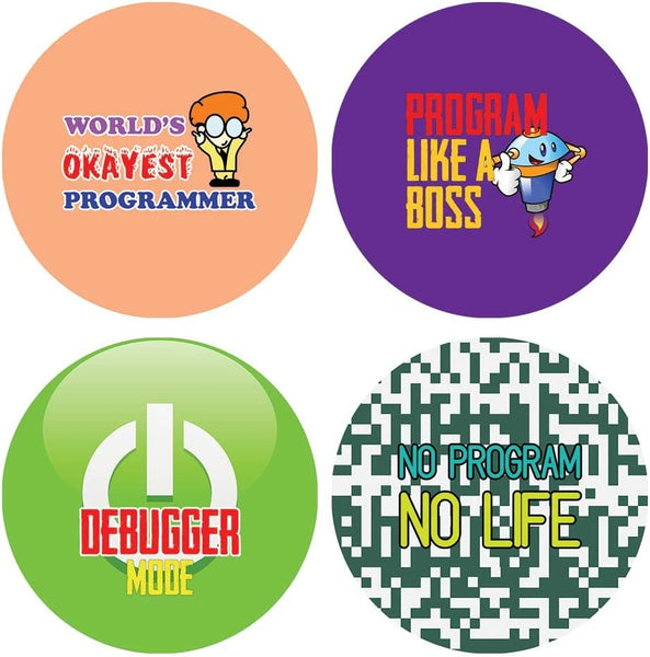 I am a Programmer Stickers (10 Sets X 16 Designs)