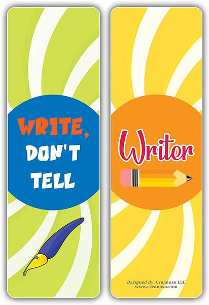 I am a Writer Bookmarks (5-Sets X 6 Cards)