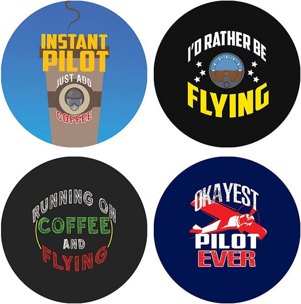 I am a Pilot Stickers (10 Sets X 16 Designs)
