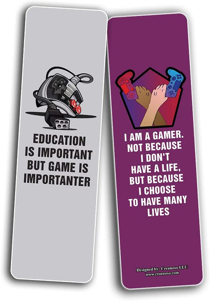 I am a Gamer Series 2 Bookmarks (2-Sets X 6 Cards)