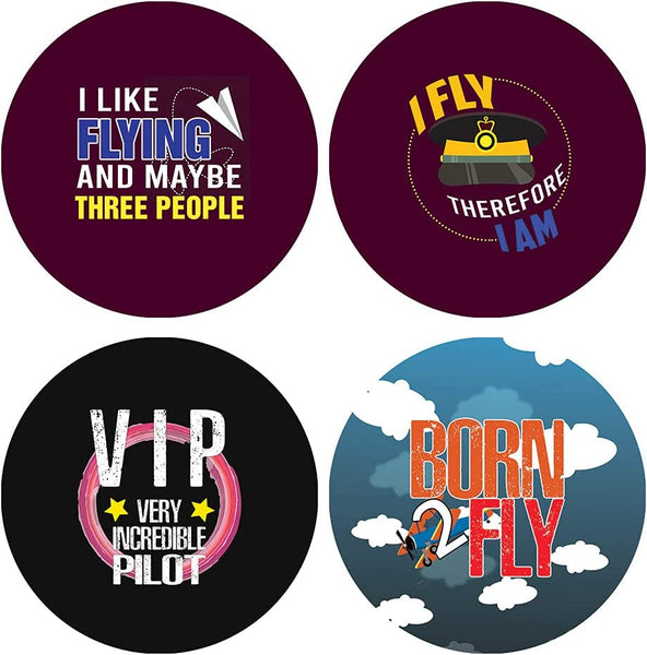 I am a Pilot Stickers (10 Sets X 16 Designs)