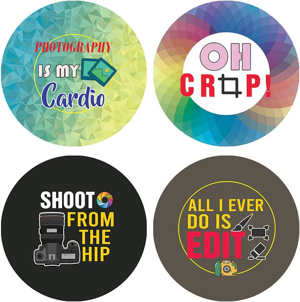I am a Photographer Stickers (5 Sets X 16 Designs)