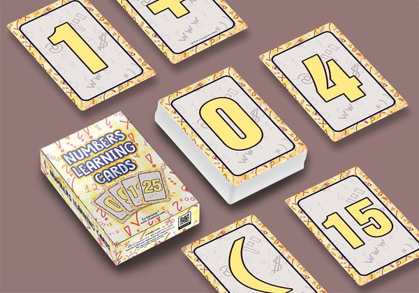 Numbers Learning Cards (2-Deck X 54 Cards)
