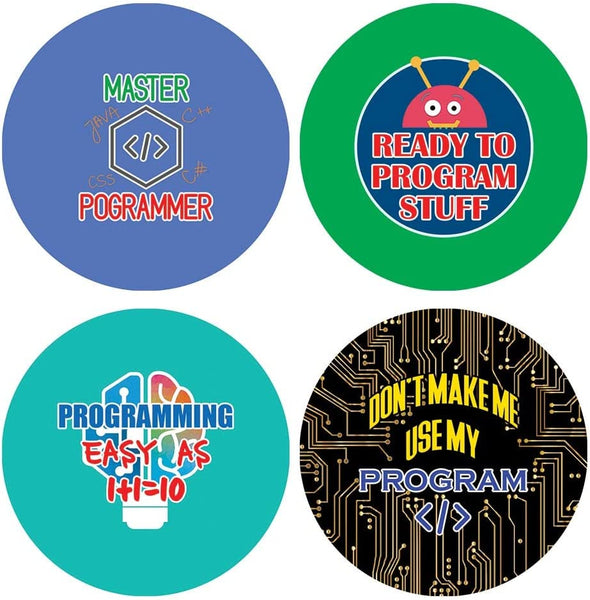 I am a Programmer Stickers (10 Sets X 16 Designs)