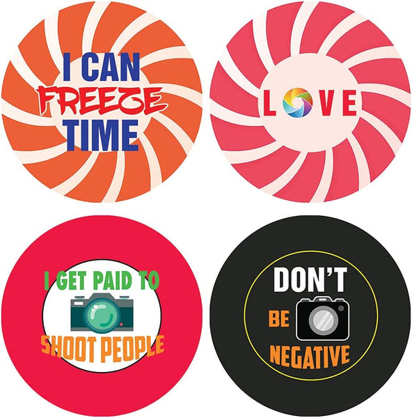 I am a Photographer Stickers (5 Sets X 16 Designs)
