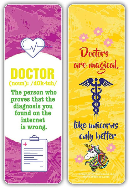 I am a Doctor Bookmarks (5-Sets X 6 Cards)