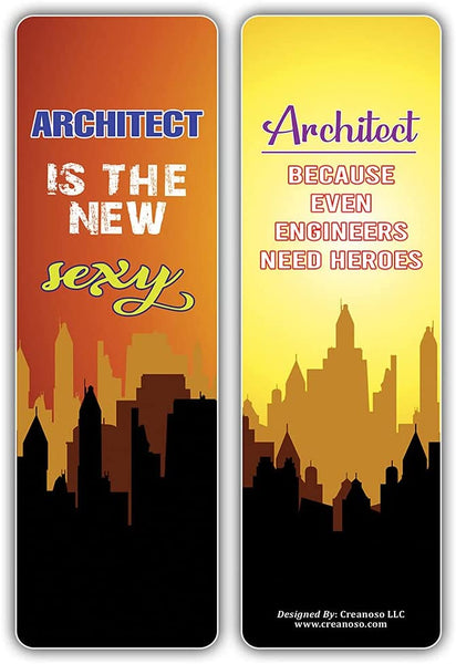 I am an Architect Bookmarks (10-sets X 6 Cards)