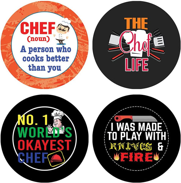 I am a Chef Stickers (10 Sets X 16 Designs)