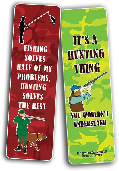 Hunting Bookmarks (10-Sets X 6 Cards)