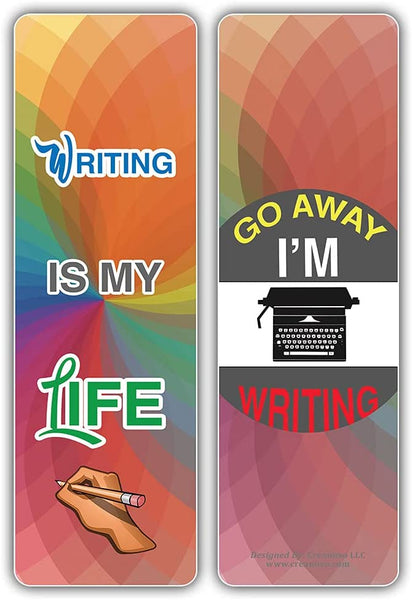 I am a Writer Bookmarks (5-Sets X 6 Cards)