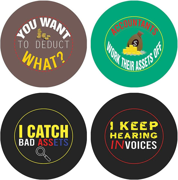 I am an Accountant Stickers (10 Sets X 16 Designs)