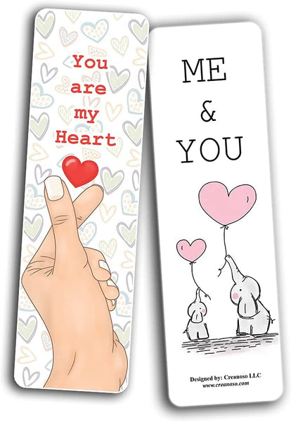 Special Hearts Day Bookmarks (2-Sets X 6 Cards)