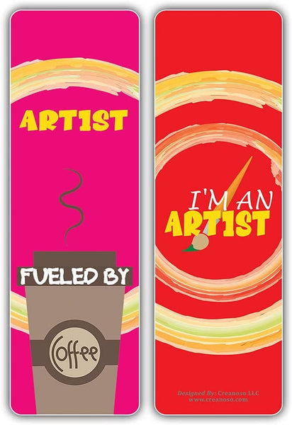 I am an Artist Bookmarks (5-Sets X 6 Cards)