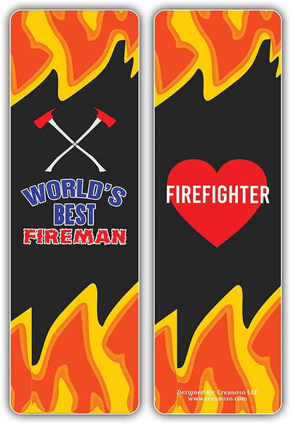 I am a Firefighter Pinback Bookmarks (10-sets X 6 Cards)