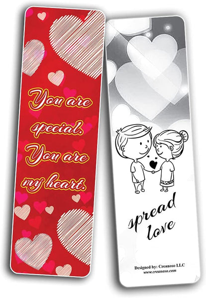 Special Hearts Day Bookmarks (5-Sets X 6 Cards)