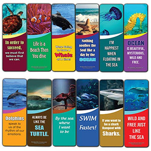 Creanoso Ocean Animal Bookmarks for Kids (60-Pack) ÃƒÂ¢Ã¢â€šÂ¬Ã¢â‚¬Å“ Premium Gift Set ÃƒÂ¢Ã¢â€šÂ¬Ã¢â‚¬Å“ Awesome Bookmarks for Boys, Girls, Children ÃƒÂ¢Ã¢â€šÂ¬Ã¢â‚¬Å“ Six Bulk Assorted Bookmarks Designs ÃƒÂ¢Ã¢â€šÂ¬Ã¢â‚¬Å“ School Incentives