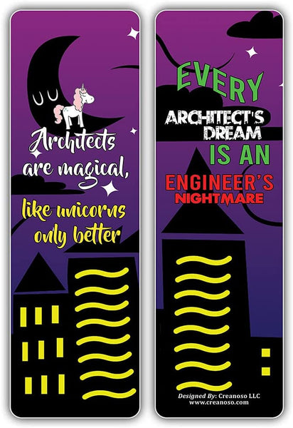 I am an Architect Bookmarks (5-sets X 6 Cards)