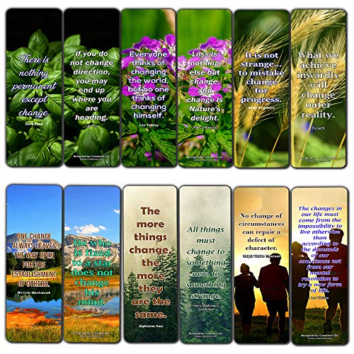 Brilliant Quotes To Inspire Positive Change Bookmarks (60-Pack)