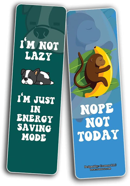 Not Today Bookmarks (5-Sets X 6 Cards)