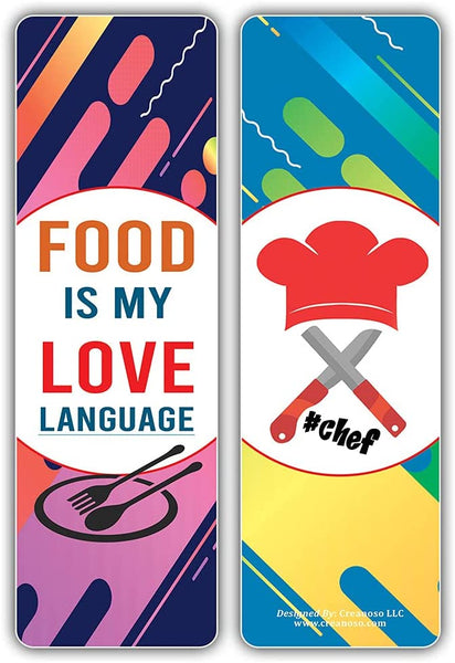 I am a Chef Bookmarks (2-sets X 6 Cards)