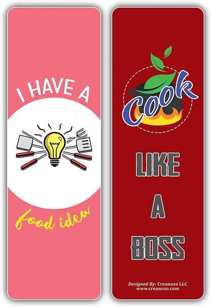 I am a Chef Bookmarks (5-sets X 6 Cards)