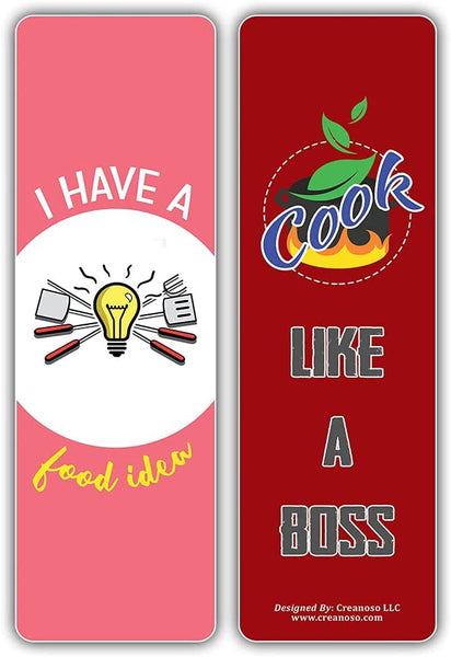 I am a Chef Bookmarks (2-sets X 6 Cards)