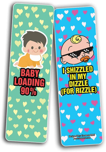 Funny Babies Bookmarks (10-Sets X 6 Cards)