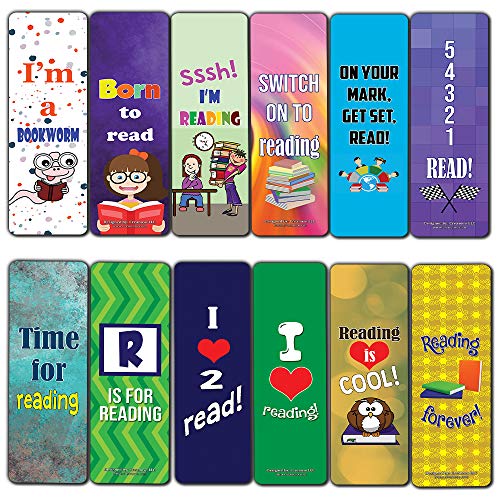 Creanoso Amazing Bookmarks for Reading for Students (30-Pack) Ã¢â‚¬â€œ Stocking Stuffers Gift for Boys, Girls, Men, Women, Teens Ã¢â‚¬â€œ Awesome Bookmark Collection Ã¢â‚¬â€œ Book Reading Rewards Incentives