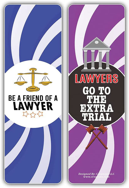 I am a Lawyer Bookmarks (5-Sets X 6 Cards)