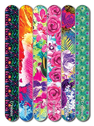 Creanoso Emery Boards - She Believed She Could (24-Pack) ÃƒÆ’Ã‚Â¢ÃƒÂ¢Ã¢â‚¬Å¡Ã‚Â¬ÃƒÂ¢Ã¢â€šÂ¬Ã…â€œ For Manicure Pedicure - Keep Your Fingernails and Toenails in Tip-top Shape - Great Stocking Stuffers for Women ÃƒÆ’Ã‚Â¢ÃƒÂ¢Ã¢â‚¬Å¡Ã‚Â¬ÃƒÂ¢Ã¢â€šÂ¬Ã…â€œ Beauty