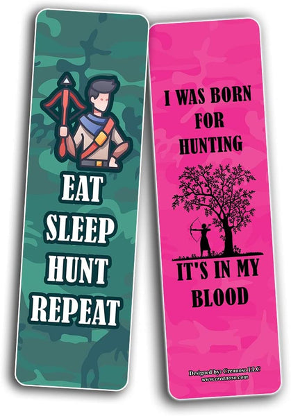 Hunting Bookmarks (10-Sets X 6 Cards)