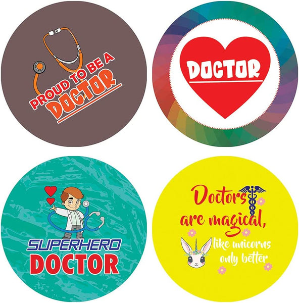 I am a Doctor Stickers (2-Sets X 16 Cards)