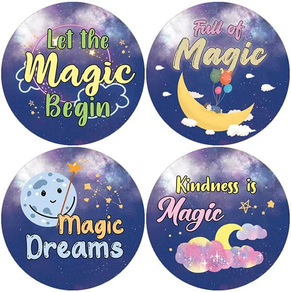Awesome Magical Stickers (10 Sets X 16 Designs)