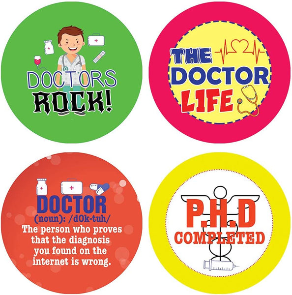 I am a Doctor Stickers (10-Sets X 16 Cards)