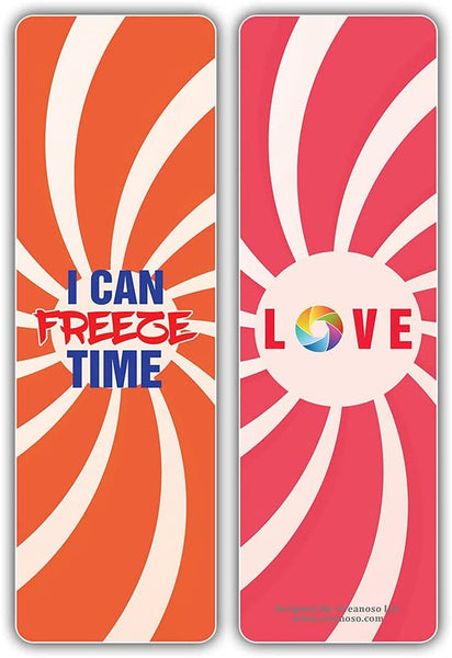 I am a Photographer Bookmarks (2-Sets X 6 Cards)