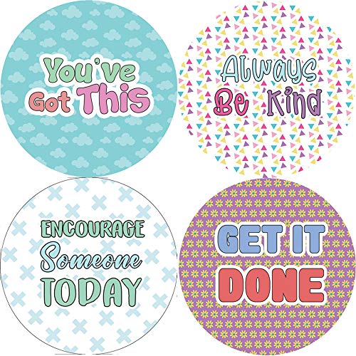 Creanoso Affirmation Stickers - Confetti Words to Inspire (10-Sheet) -  Classroom Reward Incentives for Students - Stocking Stuffers Party Favors 